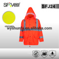 high visibility safety clothing protective clothing safety raincoat safety equipment waterproof workwear clothes